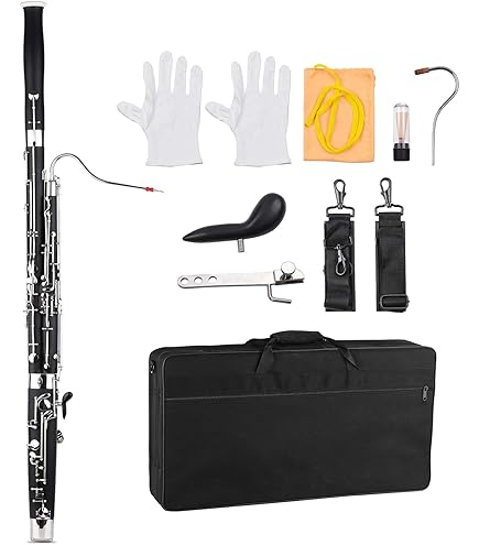 Amazon | ROFFEE 子供用 Gトーン ABS ニッケルメッキ ファゴット